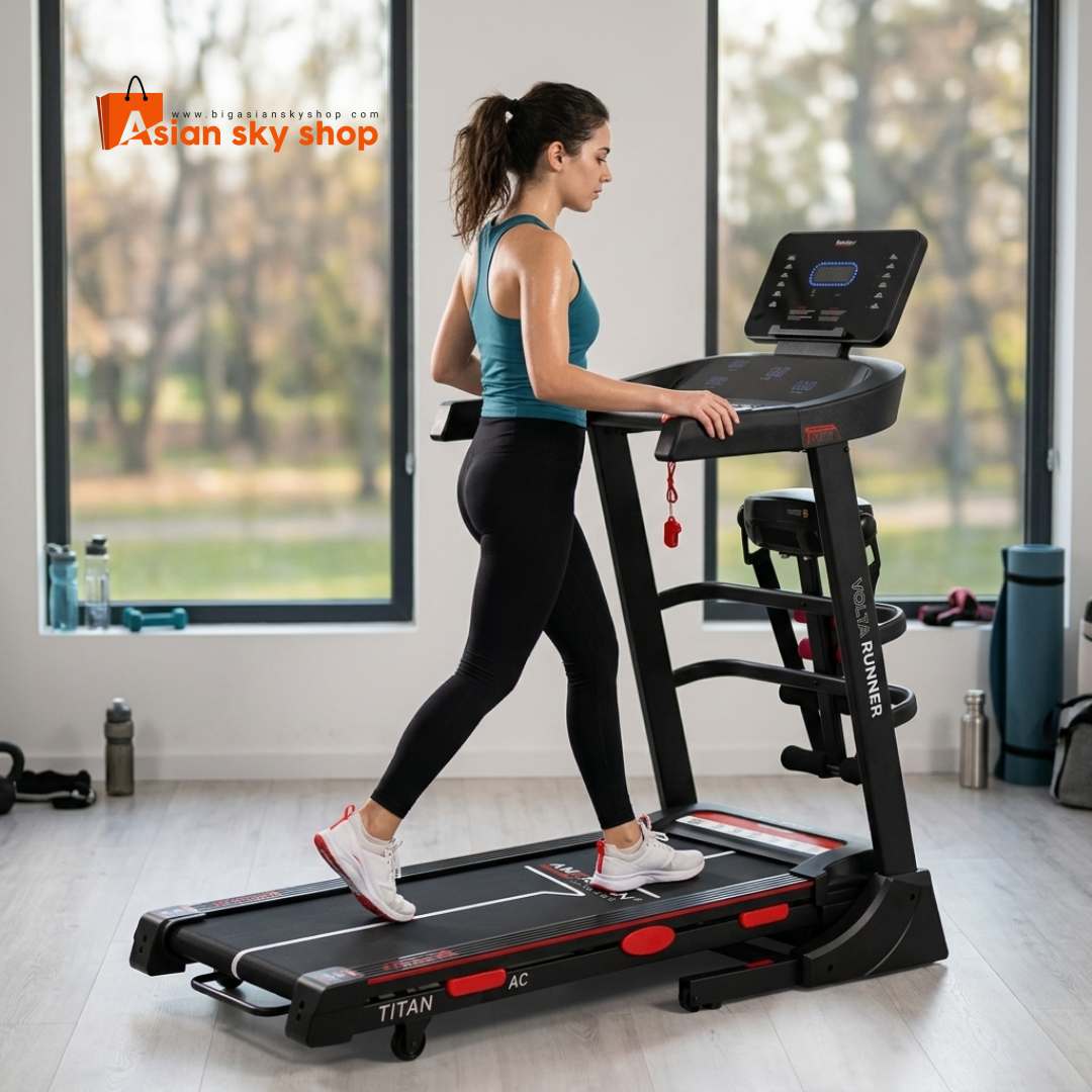 Titan X50 Pro LCD Display and Running Belt Titan X50 Pro Treadmill LCD display and running area