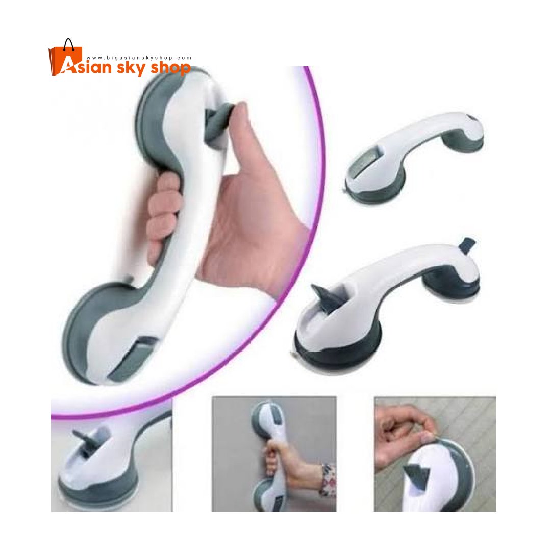 Helping Handle Suction Cup Grab Bar Helping Handle suction cup grab bar with dual latches