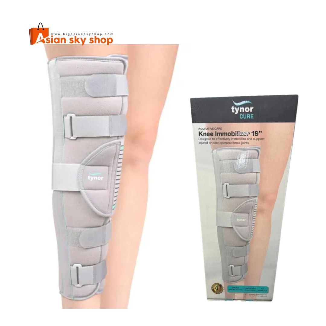 Tynor Knee Immobilizer D-11 Tynor Knee Immobilizer D-11 full length adjustable knee support