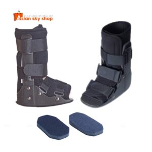 Tynor Walker Boot D-32 side view with rocker sole
